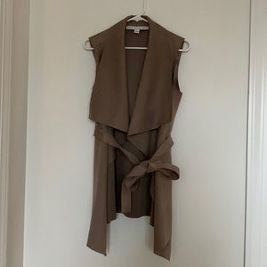 Faux Suede Vest